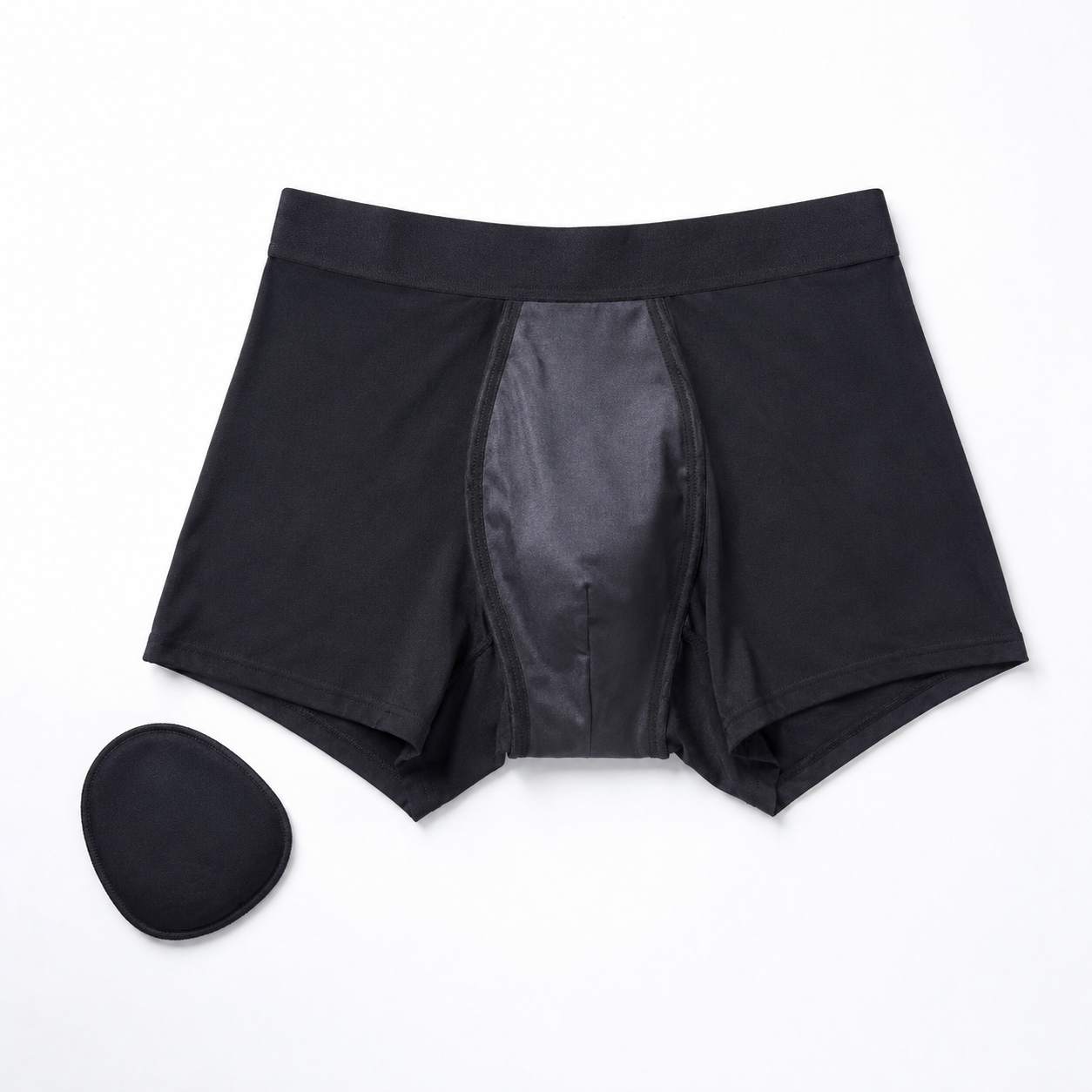 Washable Reusable Men's  Leak-Proof Boxer Briefs